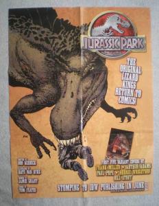 JURASSIC PARK Promo Poster, Dinosaurs, 18x24, 2010, Unused, more Promos in store