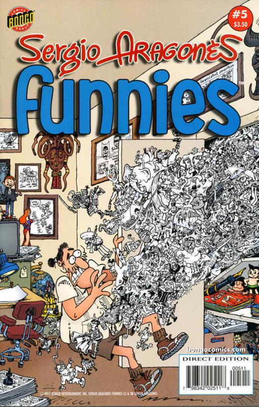 Sergio Aragonés Funnies #5 VF/NM; Bongo | save on shipping - details inside