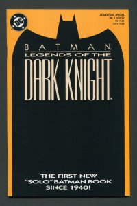 Batman:Legends of the Dark Knight #1 / 9.4-9.6 NM+  Novermber 1989