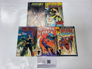 5 EPIC comic books Power Line Strikeforce: Morituri Nomad Power Pack 56 KM38