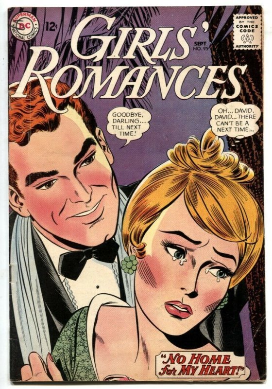 GIRLS' ROMANCES #95 comic book 1963 - DC ROMANCE- VG