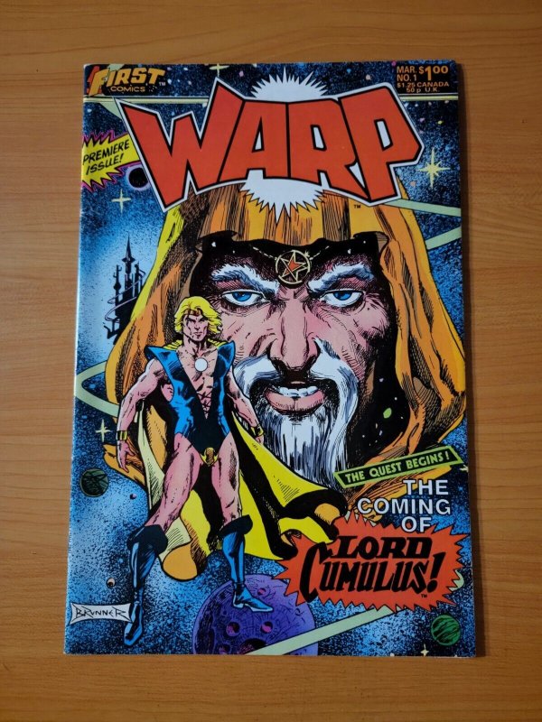 WARP #1 ~ VERY FINE - NEAR MINT NM ~ 1983 First Comics