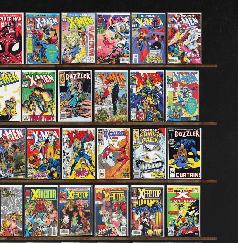 Huge Lot 150+ Comics with X-Factor, The Uncanny X-Men, X-Men & More!