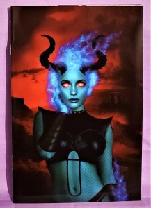 ComicTom101 The Electric Black Cursed Edition #1 Piper Virgin Cover (2020)!