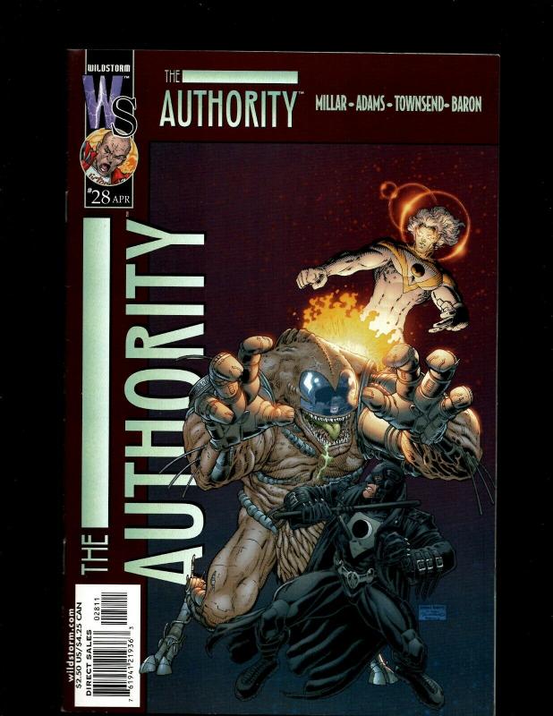 Lot of 10 Authority Comic Books #21 22 23 24 25 26 27 28 29, Annual 2000 J54