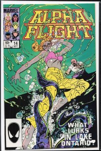 Alpha Flight #14 (1984) Alpha Flight