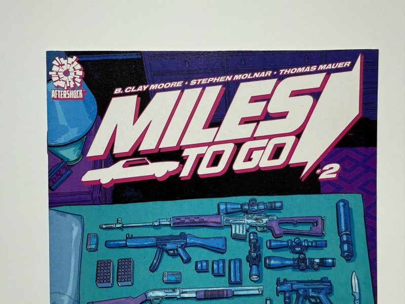 Miles To Go # 2 NM Haun 2020 Incentive Variant Aftershock Comic Book 8 J400