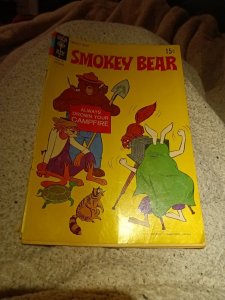 Smokey Bear #7 Gold Key September 1971 Bronze Age Cartoon Videocraft