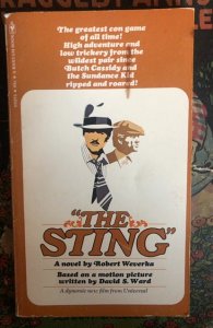 The sting, Redford Newman movie tie-in