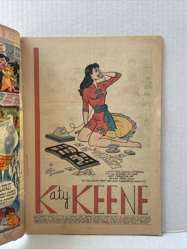 Katy Keene #36 1957 Archie