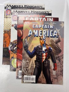 4 Captain America MARVEL comic books #22 26 33 44 100 KM19