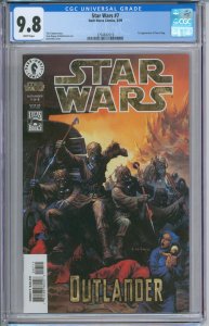 Star Wars #7 CGC 9.8 1999 Dark Horse Comics 1st App of Aurra Sing