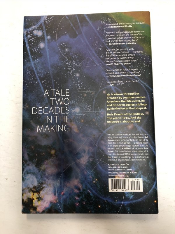 The sandman Overture The Deluxe Edition (2015) Vertigo HC Dave Stewart