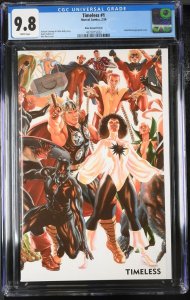 Timeless #1 CGC 9.8 1st James Stark Iron Man Alex Ross Virgin Var Marvel 2023