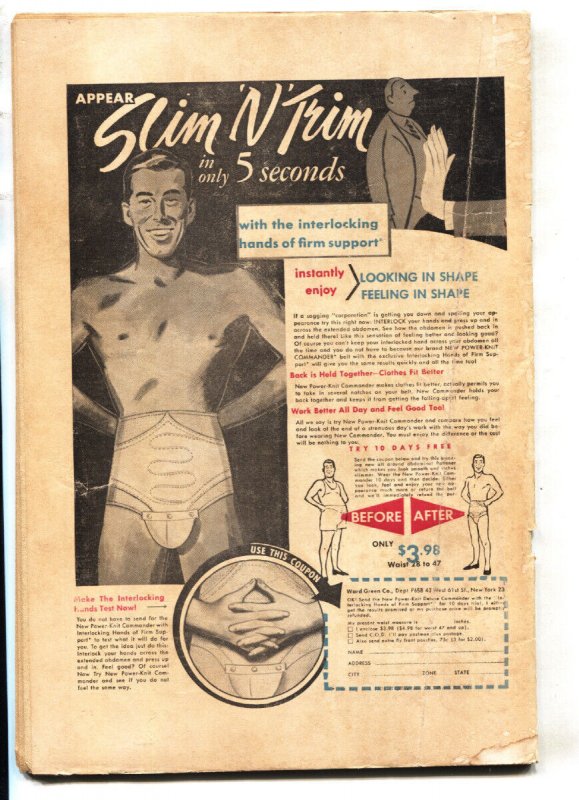 POLICE TRAP #5-1955-SIMON & KIRBY COVER ART-Penultimate issue-RARE