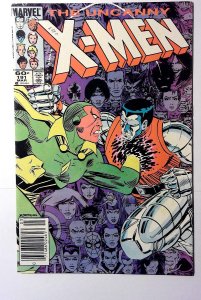 Uncanny X-Men #191 1985 Marvel Newsstand Cyclops Wolverine Colossus Comic