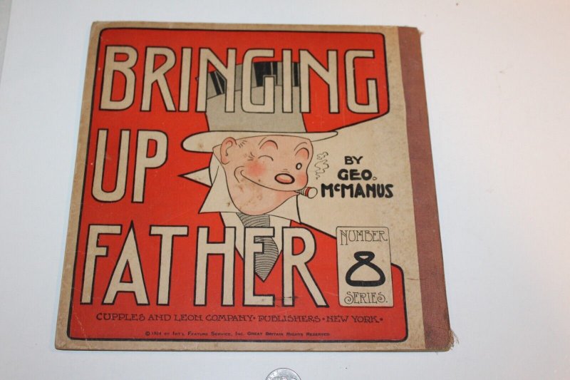 Bringing up Father Platinum Age Comic 1924 #8 8th Series Book Strip collection