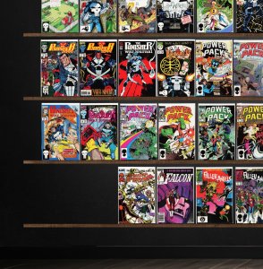 Huge Lot 150+ Comics with Power Pack, Psi Force, Fantastic Four & More!