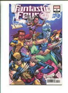 FANTASTIC FOUR #4 - UNCANNY X-MEN RANEY VARIANT COVER (9.2) 2019