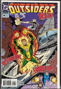 Outsiders #4 (1994) Geo-Force
