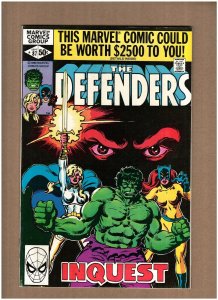 Defenders #87 Marvel Comics 1980 Hulk Valkyrie Hellcat VF+ 8.5