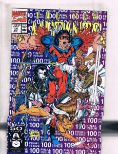 New Mutants # 100 NM Marvel Comic Book 1st X-Force Deadpool X-Men Wolverine WT16