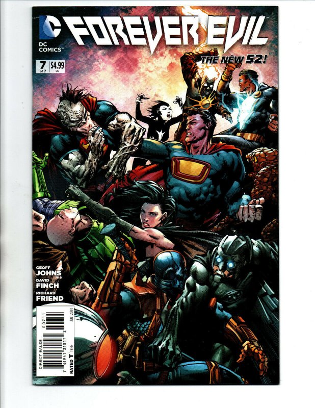 Forever Evil #7 - Crime Syndicate - JLA - 2014 - VF/NM