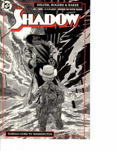 Lot Of 5 The Shadow DC Comic Book #7 8 11 12 13 AB3