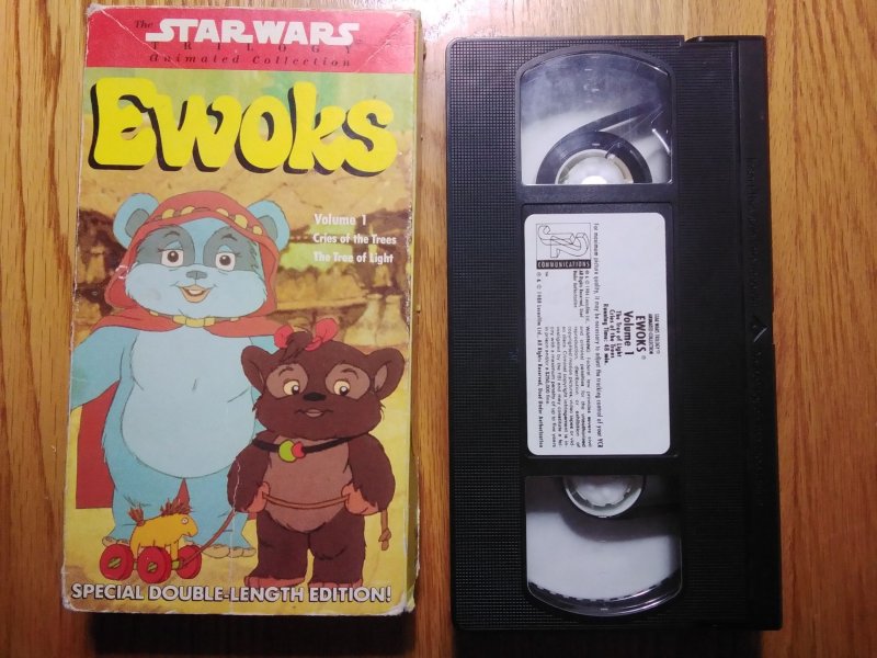 Star Wars Ewoks vol. 1 VHS