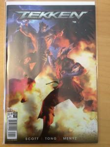 TEKKEN 1, COVER A B C D E F, 1ST PRINT, TITAN COMICS, VIDEO GAME COMICS, 2017