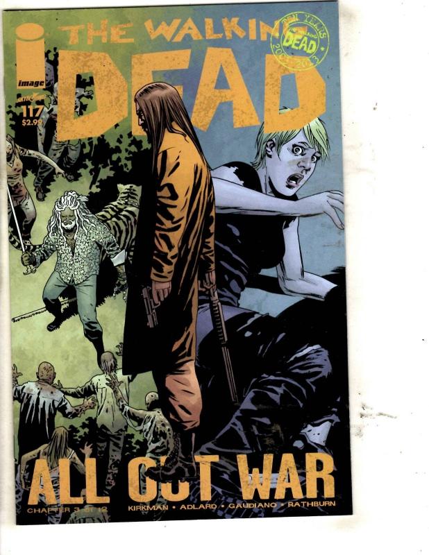 The Walking Dead # 117 NM 1st Print Image Comic Book Rick Carl Negan Maggie TW64