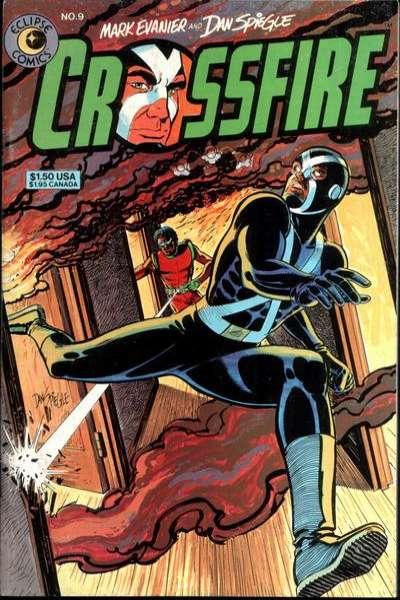 Crossfire (1984 series) #9, NM (Stock photo)