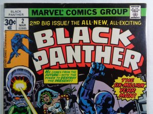 Black Panther #2 FN/VF Jack Kirby Marvel (1977)