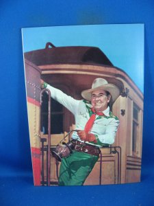 FOUR COLOR 776 VF JOHNNY MACK BROWN PHOTO CVR 1957 DELL