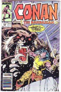 Conan the Barbarian #220 (Jul-89) VF High-Grade Conan the Barbarian
