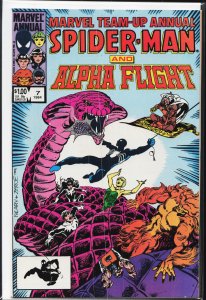 Marvel Team-Up Annual #7 Direct Edition (1984) Alpha Flight
