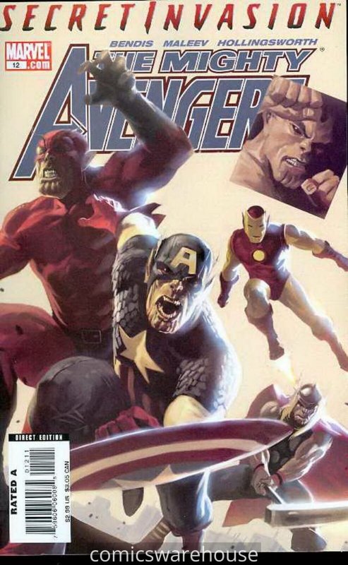 MIGHTY AVENGERS (2007 MARVEL) #12 NM A63659