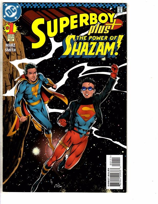 6 Superboy DC Comics # 1 4 + # 1 Shazam & 2 Slither # 1 Risk + One Million J214