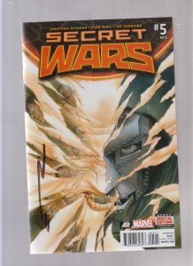 Secret Wars #5 - SIGNED BY ESAD RIBIC! (8.5/9.0) 2015