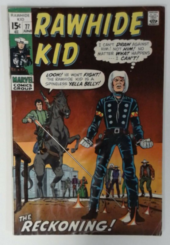 Rawhide Kid #77 Marvel Comic 1971 Bronze Age VG  Western Cowboy Comics
