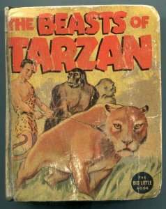 Beasts of Tarzan Big Little Book #1410 Edgar Rice Burroughs