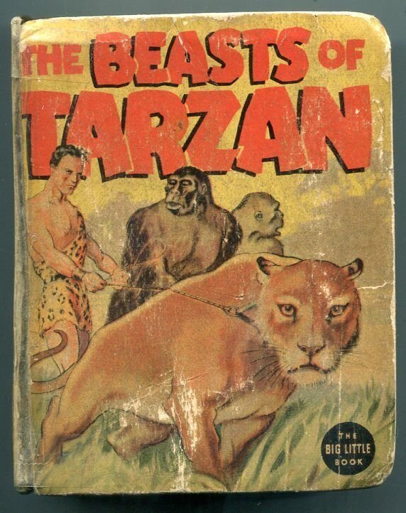 Beasts of Tarzan Big Little Book #1410 Edgar Rice Burroughs