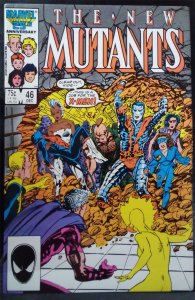 The New Mutants #46 1986 Marvel Comics Comic Book