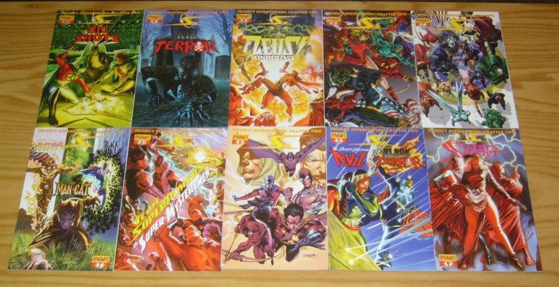 Project Superpowers Chapter Two #0 & 1-12 VF/NM complete series + (11) more set