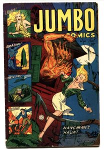 JUMBO #162-SHEENA-HORROR-HANGING-GGA-1954 FICTION HOUSE-SCI-FI