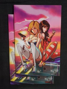Notti & Nyce Menage A Trois 2PC #1 - Tim Lim Variants (9.2ob) 2017