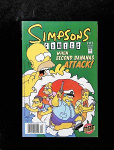 Simpsons Comics #112  BONGO Comics 2005 VF+ NEWSSTAND