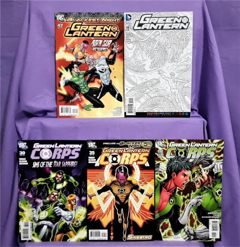 GREEN LANTERN Lot of 11 Comics with Variant Covers Guy Gardner DC Comics