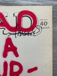 1973 MAD Magazine #163 FN 6.0 SIGNED w/ COA by Sergio Aragones