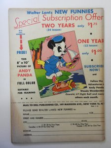 Walter Lantz New Funnies #125 (1947) FN- Condition!